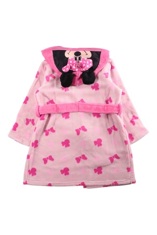 Accappatoio con cappuccio Minni Disney  - Rosa