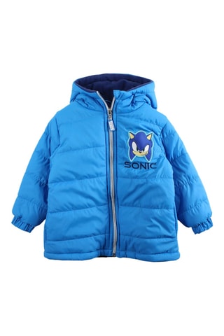 Gewatteerde Jas met Capuchon Sonic  - Blauw