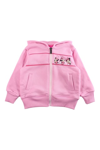 Felpa con cappuccio Minni Disney  - Rosa