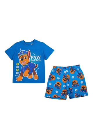 T-shirt en Short Paw Patrol - Marineblauw