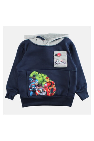 Sweater met Capuchon Avengers Marvel - Marineblauw