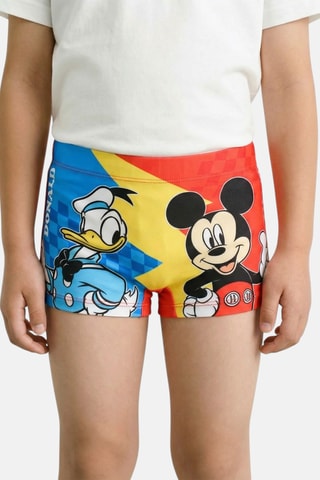 Bikinibroekje Mickey Disney - Blauw en Rood - Rood, blauw en geel