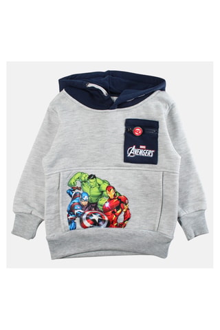Sweater met Capuchon Avengers Marvel - Grijs