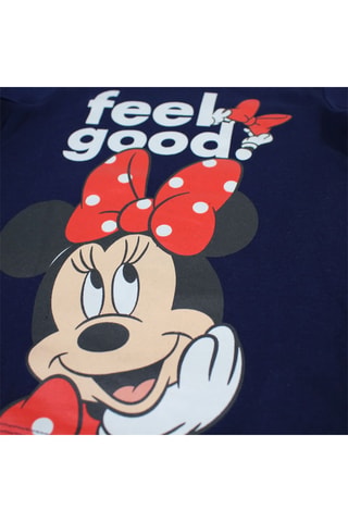 T-shirt en Short Minnie Disney - Marineblauw - Blauw