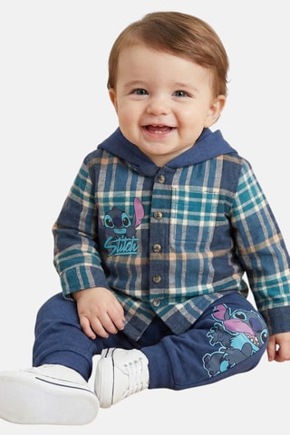 Veste à capuche et jogging Stitch Lilo & Stitch Disney  - Bleu marine