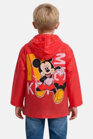 Regenjas met Capuchon Mickey Disney - Rood