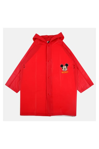 Regenjas met Capuchon Mickey Disney - Rood