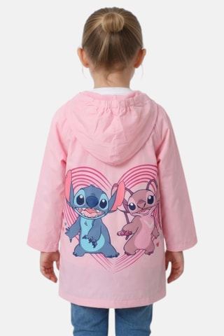 Impermeabile con cappuccio Lilo & Stitch Disney - Rosa