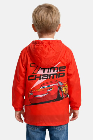 Regenjas met Capuchon Cars Disney - Rood