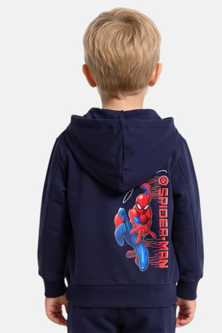 Sweater met Capuchon Spider-Man Avengers Marvel - Marineblauw