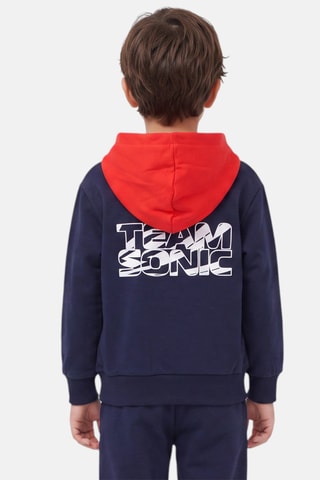 Sweater met Capuchon Sonic - Marineblauw