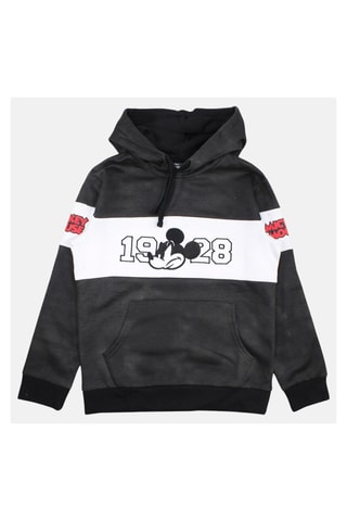 Sweater met capuchon Mickey Disney  - Zwart