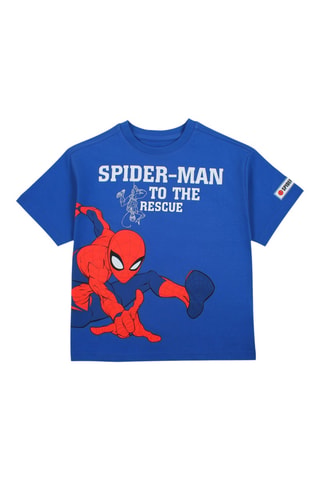 T-shirt Spider-Man Avengers Marvel - Marineblauw