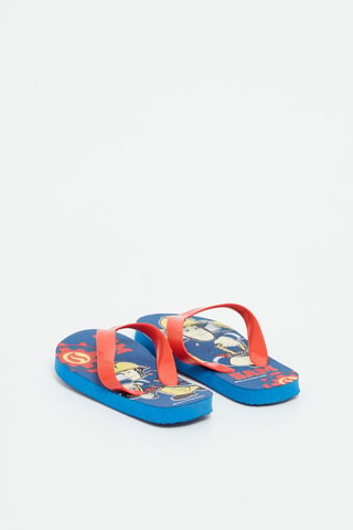 Slippers Sam De Brandweerman Blauw en Rood - Blauw