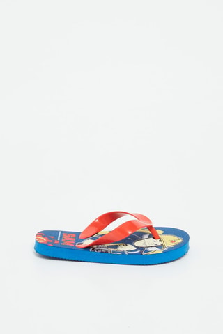 Slippers Sam De Brandweerman Blauw en Rood - Blauw