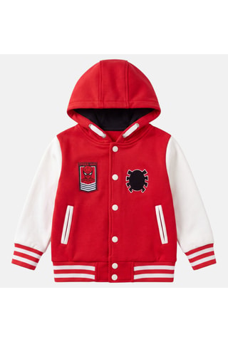 Jasje met Capuchon Spider-Man Avengers Marvel - Rood