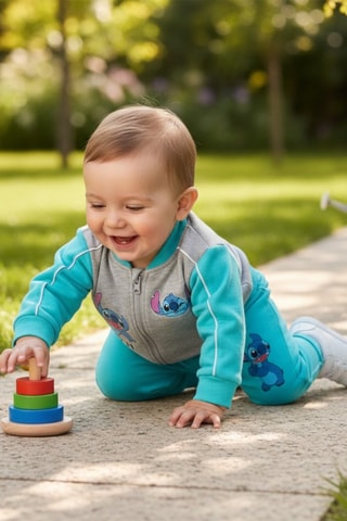 Veste et jogging Lilo et Stitch Disney - Bleu