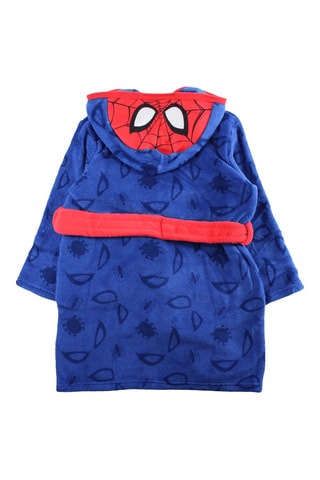 Badjas met Capuchon Spiderman Avengers Marvel  - Blauw