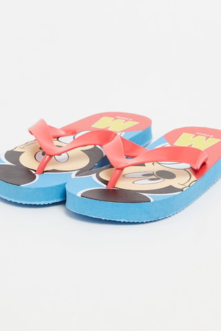 Slippers Mickey Disney Blauw en Rood - Rood en blauw
