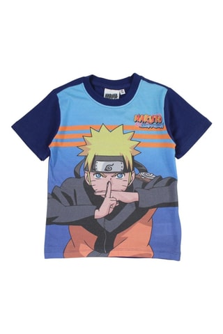 T-shirt et short Naruto Naruto Shippuden - Noir, bleu et orange
