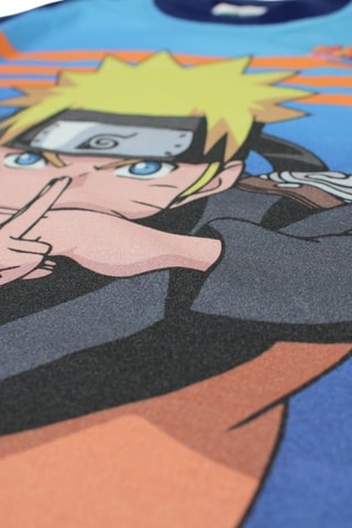 T-shirt et short Naruto Naruto Shippuden - Noir, bleu et orange