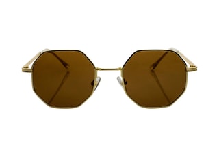 Lunettes de soleil mixte - Doré
