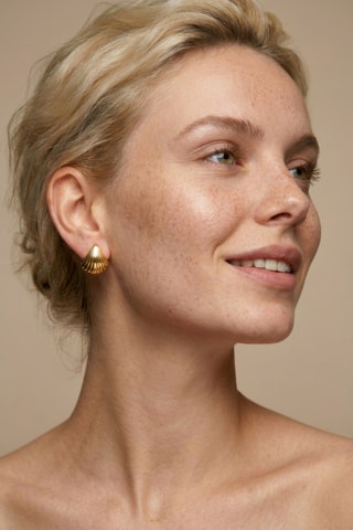 Boucles d'oreilles - Plaqué or jaune