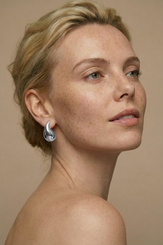 Boucles d'oreilles - Argenté