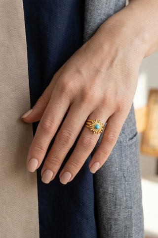 Bague - Plaqué or jaune
