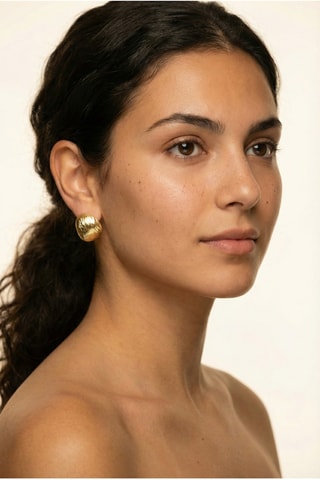 Boucles d'oreilles - Doré