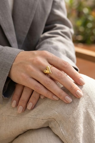 Bague - Plaqué or jaune