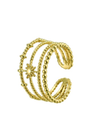 Bague - Plaqué or jaune