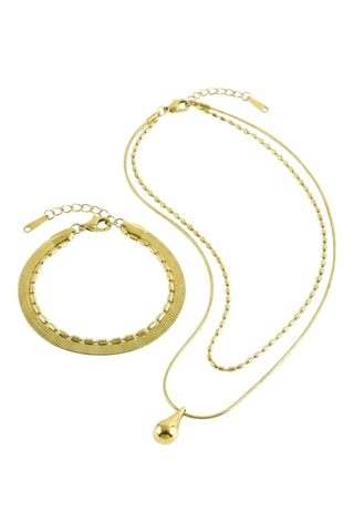 Parure - Plaqué or jaune