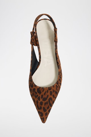 Geitenleren Pumps - Bruin