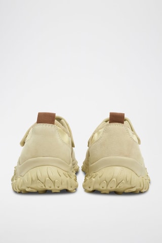 Nubuck Mary Janes - Beige