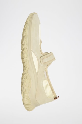 Nubuck Mary Janes - Beige