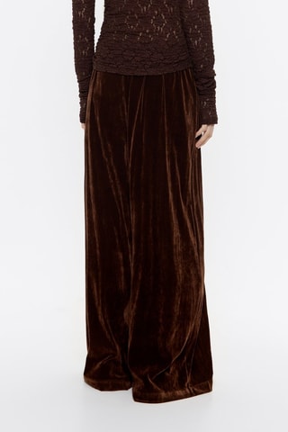 Velours Broek - Bruin