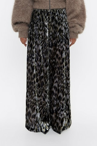 Velours Broek - Kaki