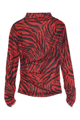 Top - Rood en Zwart