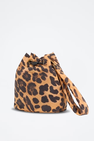 Leren Buideltas - Bruin