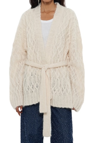 Mohair Vest - Ivoorkleurig
