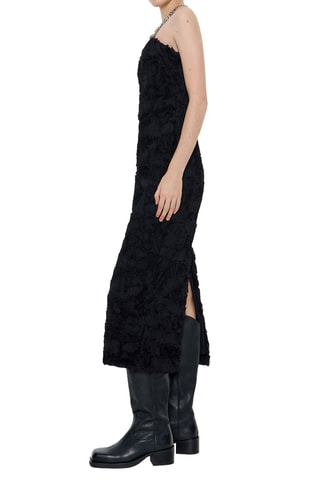 Strapless Jurk - Zwart