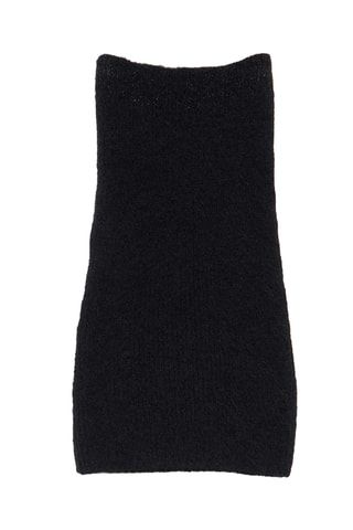 Strapless Jurk - Zwart