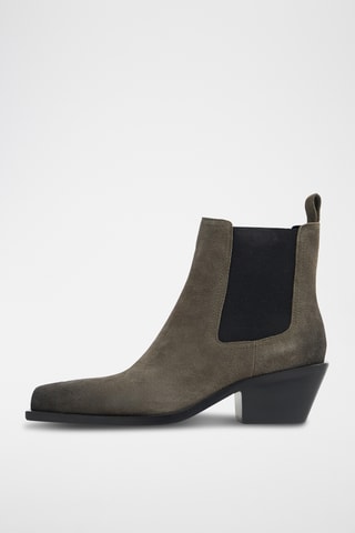 Nubuck Chelsea Boots - Kaki