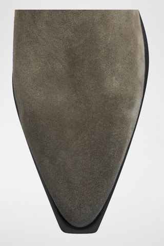 Nubuck Chelsea Boots - Kaki