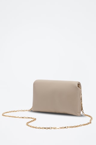 Leren Schoudertas - Taupe