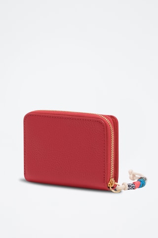 Leren Portefeuille - Rood 