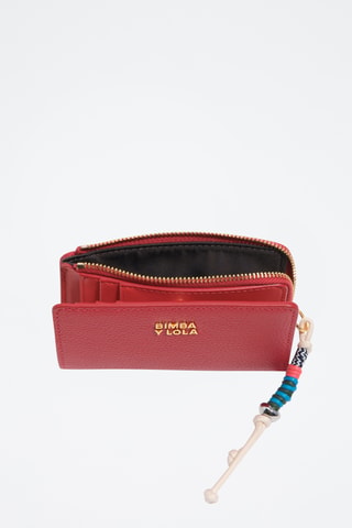 Leren Portefeuille - Rood 