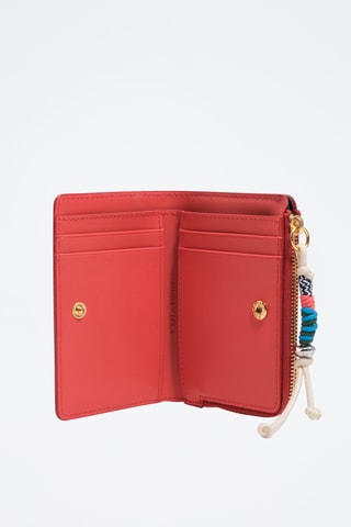 Leren Portefeuille - Rood 