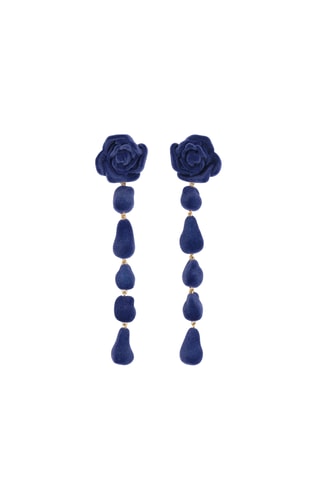 Oorbellen - Marineblauw